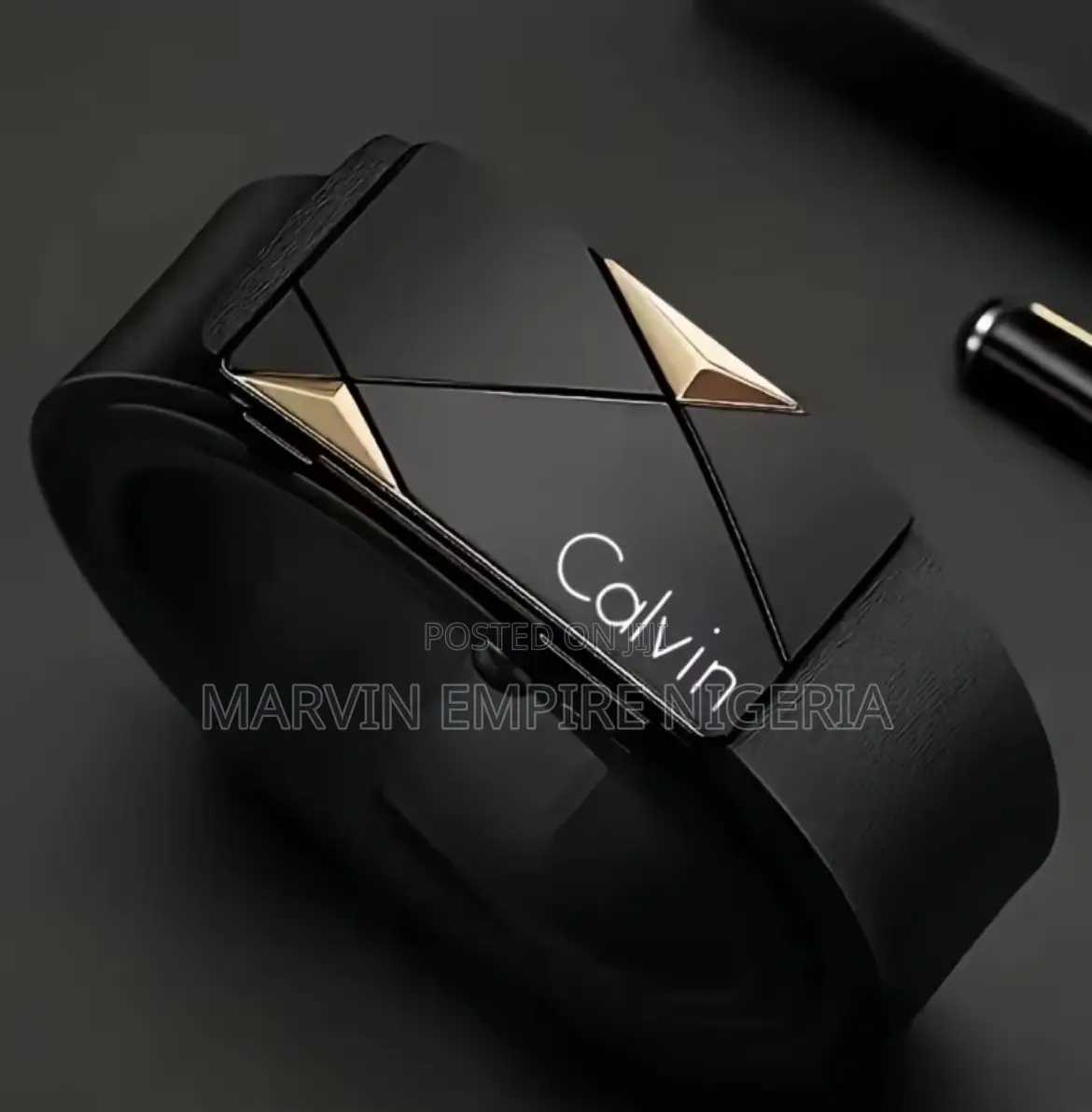 Calvin Designed Men's Business Belt Casual All Match Outdoor Belt