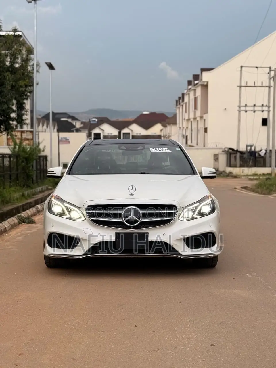 Mercedes-Benz E400 2015 White