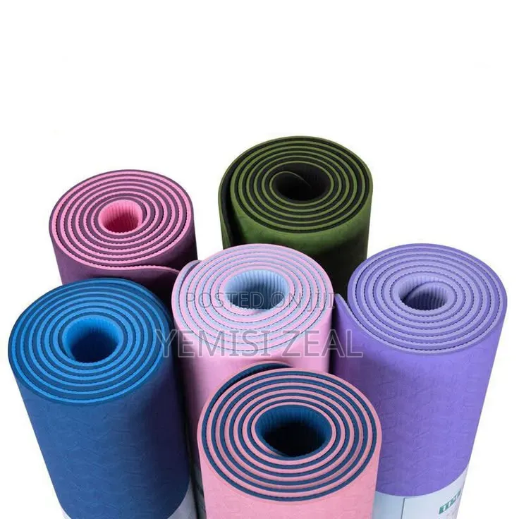 Dual Yoga Mat With Carrier Bag