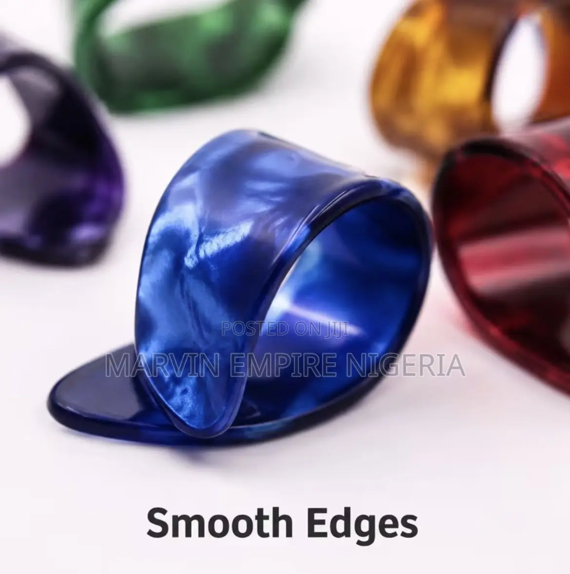 4pcs Multi Color Guitar Finger Picks Set for Finger Style Picking
