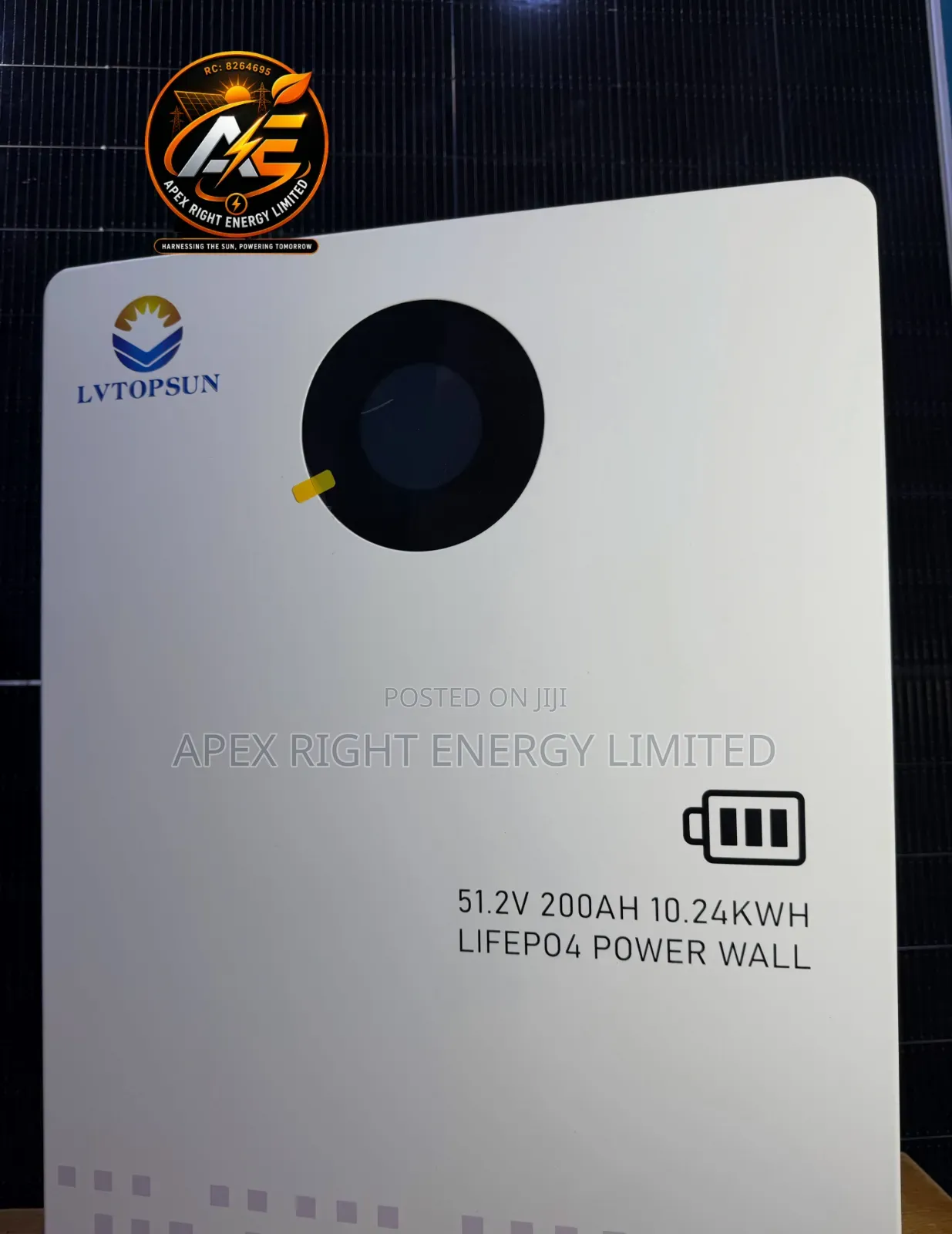 10.24kwh LVTOPSUN Lithium Battery 51.2v 5-Years Warranty