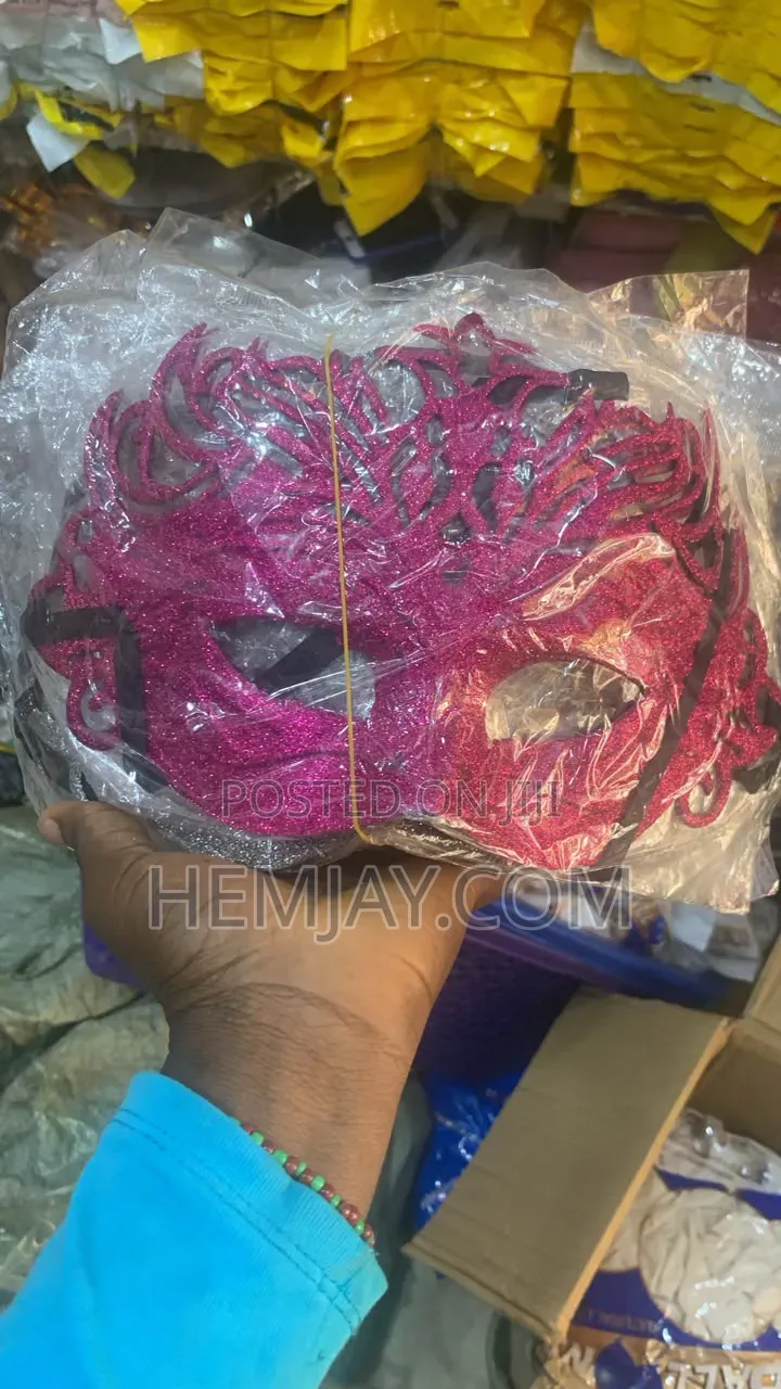 Female Unique Party Sexy Mask "Available in Different Colors"