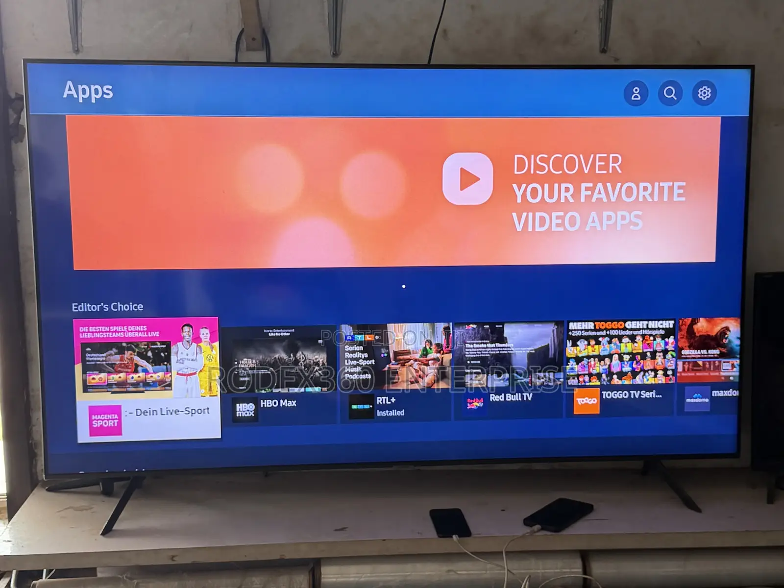 65-Inch UK Used Samsung QLED Smart TV