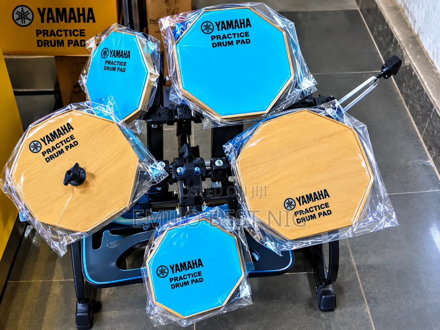 Children Practicing 5set Drum
