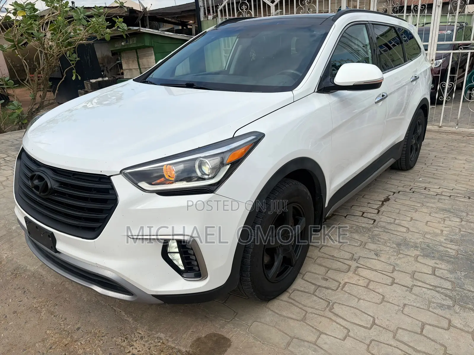 Hyundai Santa Fe Limited Ultimate FWD 2017 White