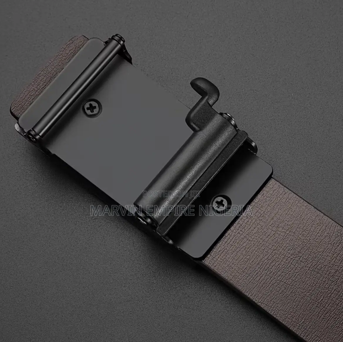 Men's Belt With Automatic Locking System- Ideal Gift for Birthdays