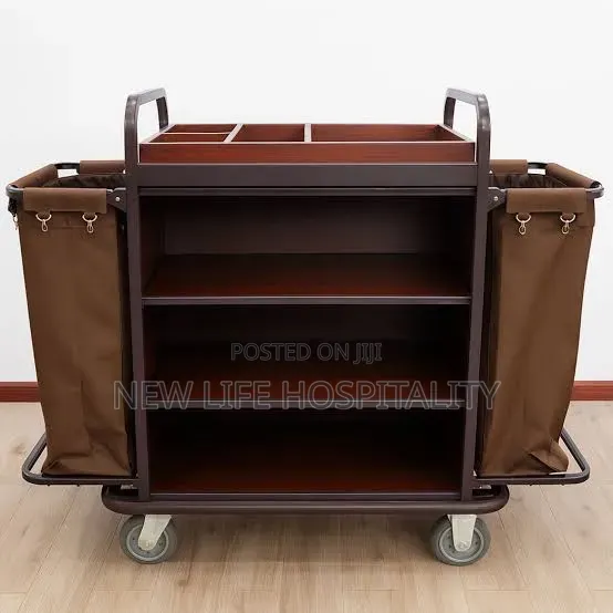 House Keeping Trolleys With Doors