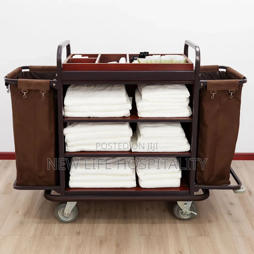 House Keeping Trolleys With Doors