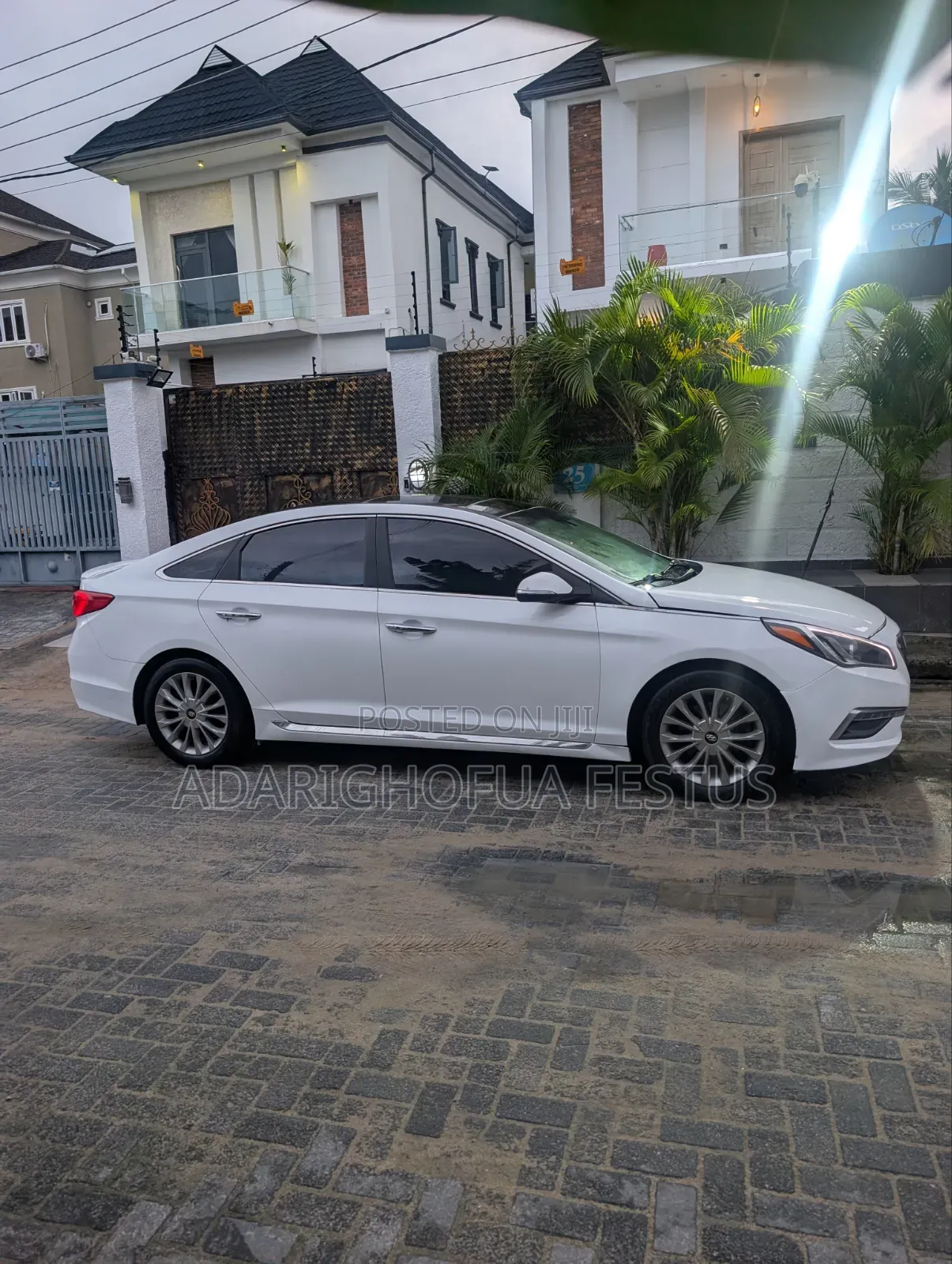 Hyundai Sonata 2015 White