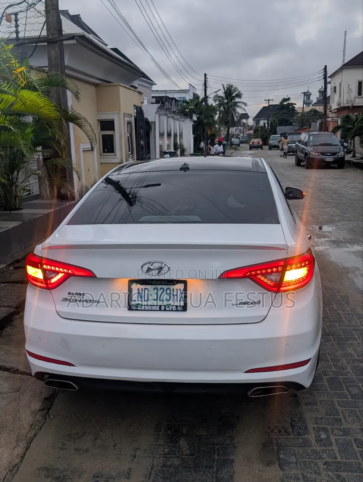 Hyundai Sonata 2015 White