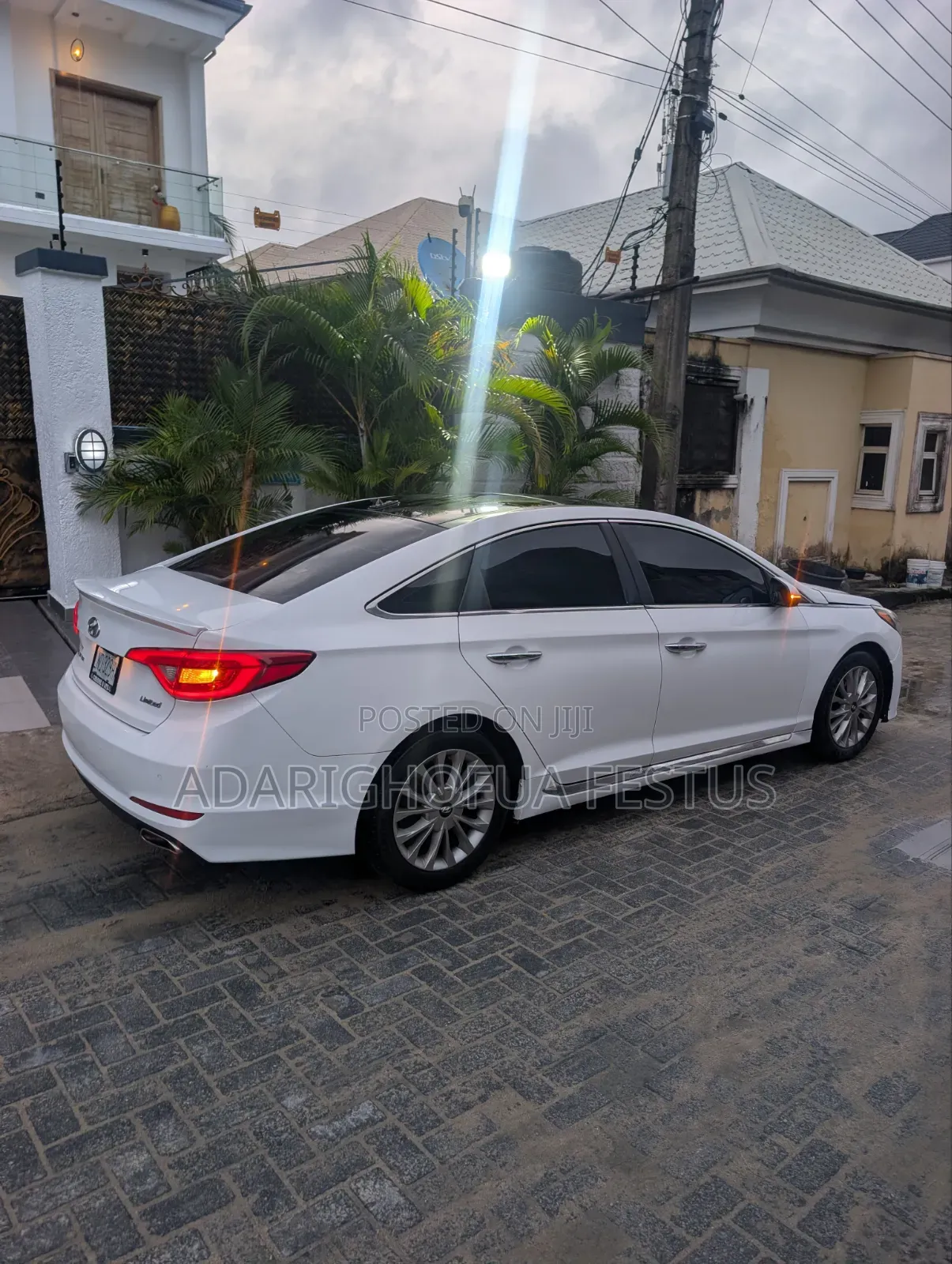 Hyundai Sonata 2015 White