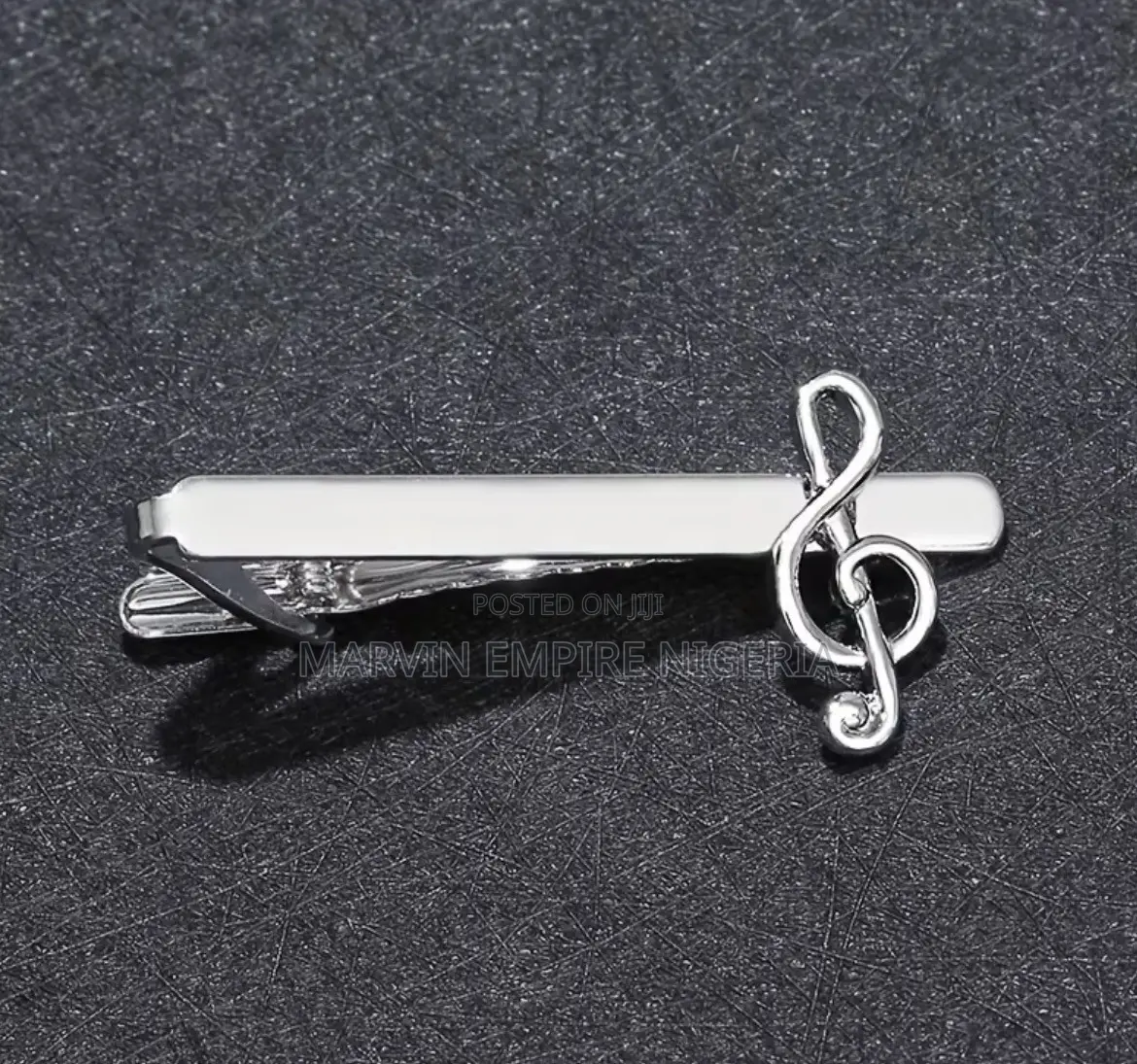 Fashionable and Elegant Men'S Musical Note Tie Clip, Alloy, 1pc Formal