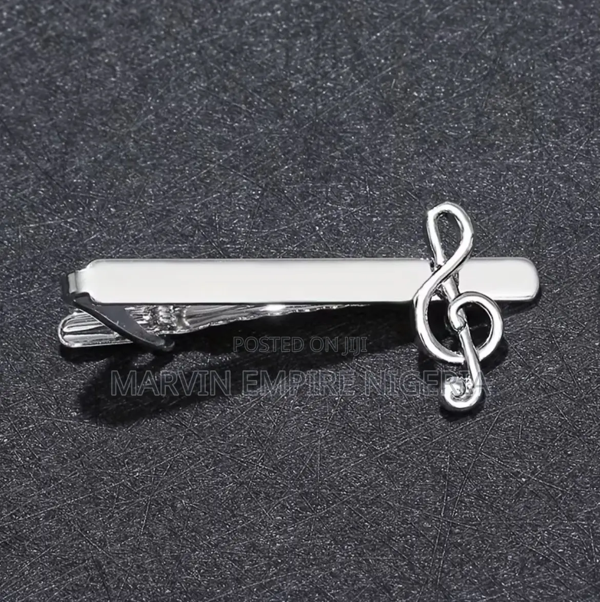 Fashionable and Elegant Men'S Musical Note Tie Clip, Alloy, 1pc Formal