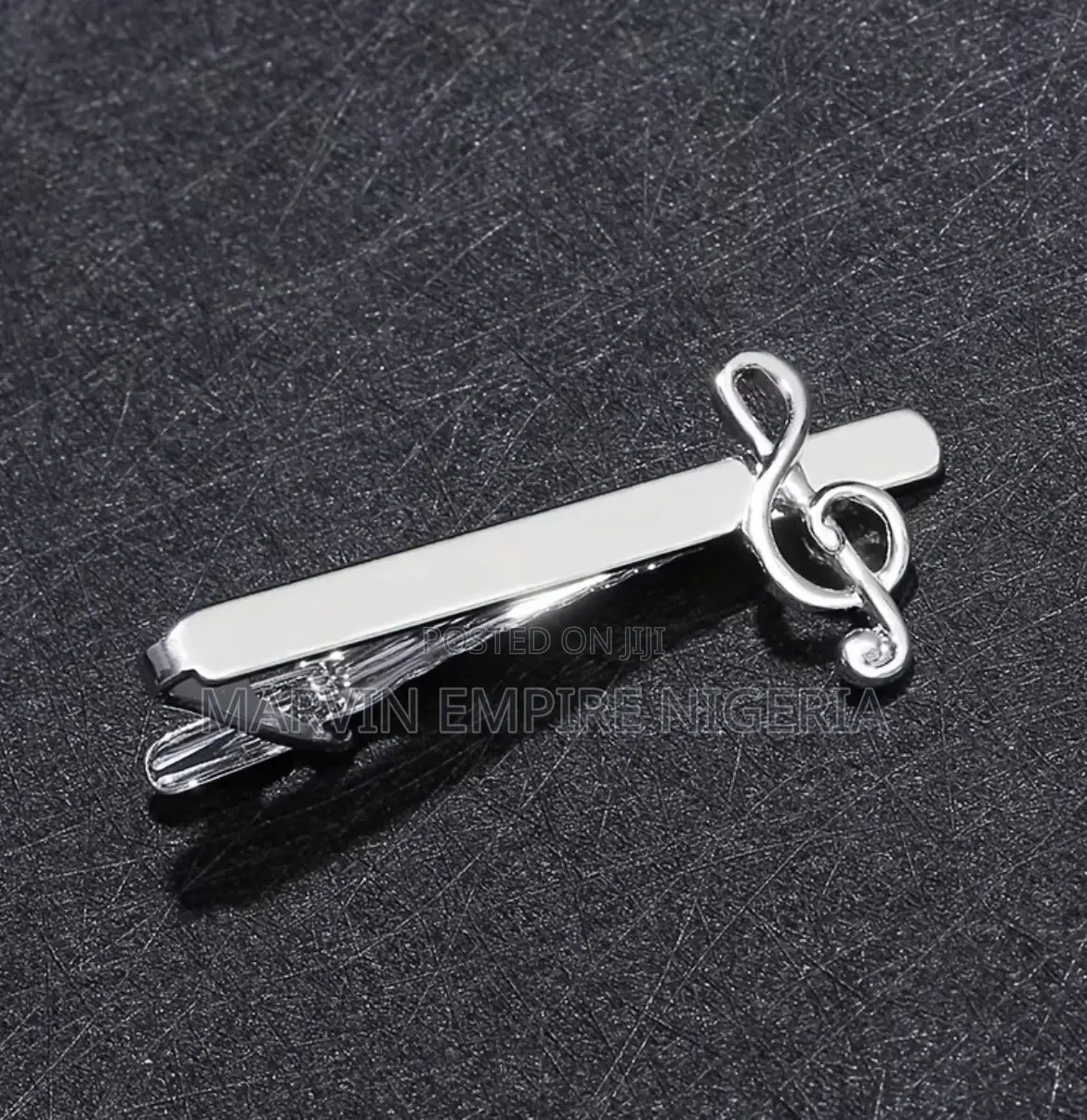 Fashionable and Elegant Men'S Musical Note Tie Clip, Alloy, 1pc Formal