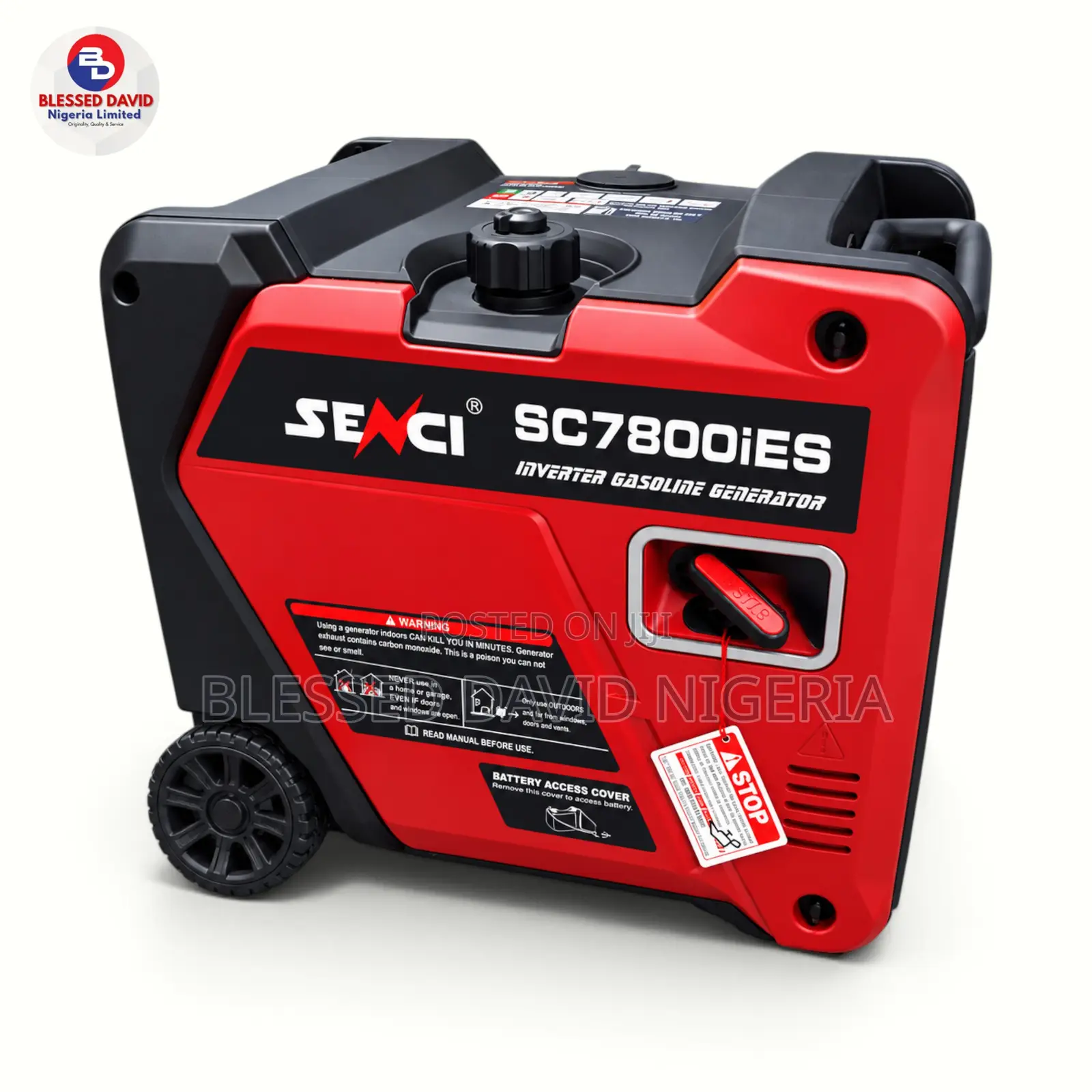 Senci SC7800iES 5.0kva / 5.6kva Silent Inverter Petrol Generator