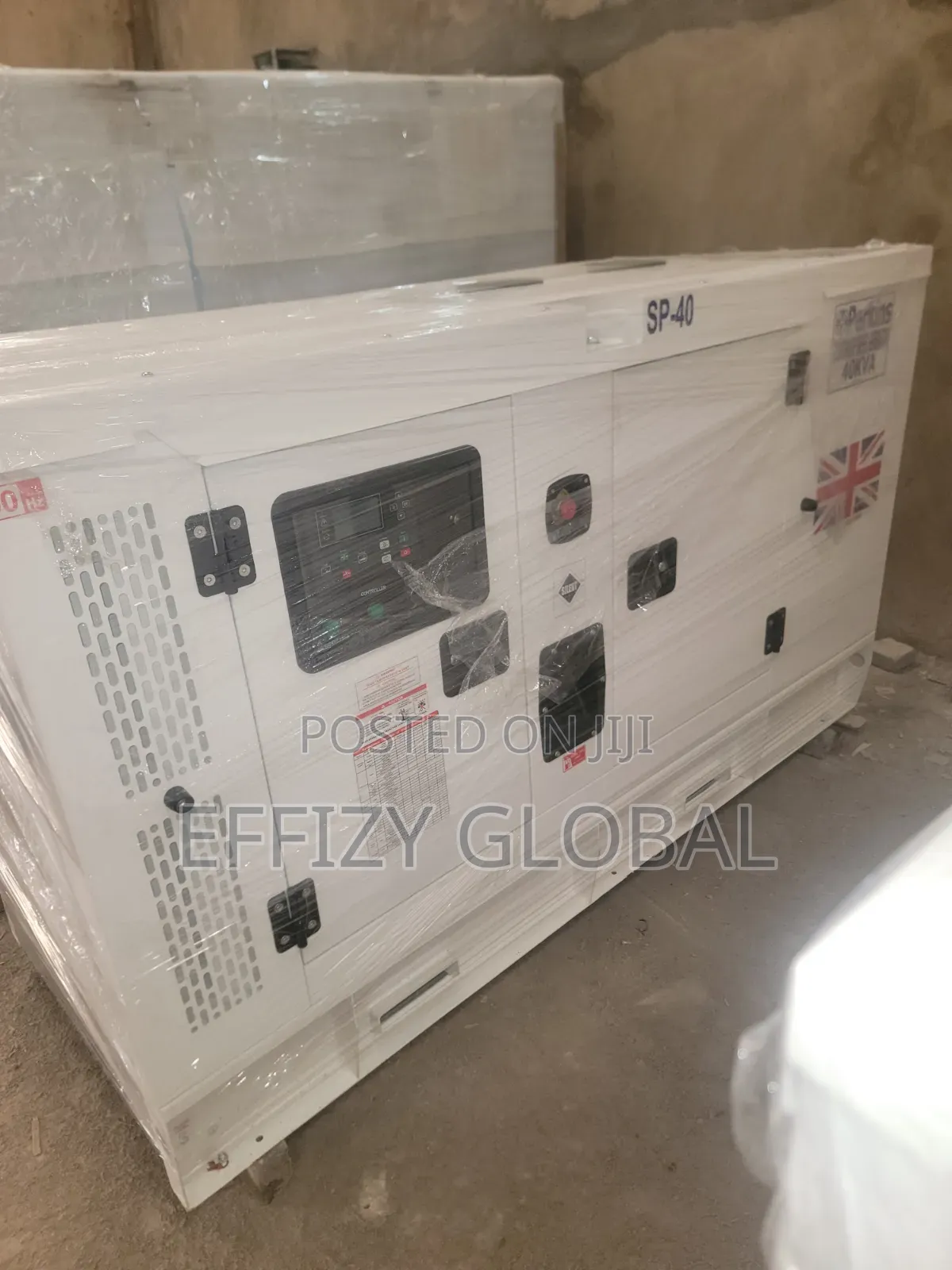 Brand New Perkins Heavy-Duty 40kva Soundproof Diesel Generator