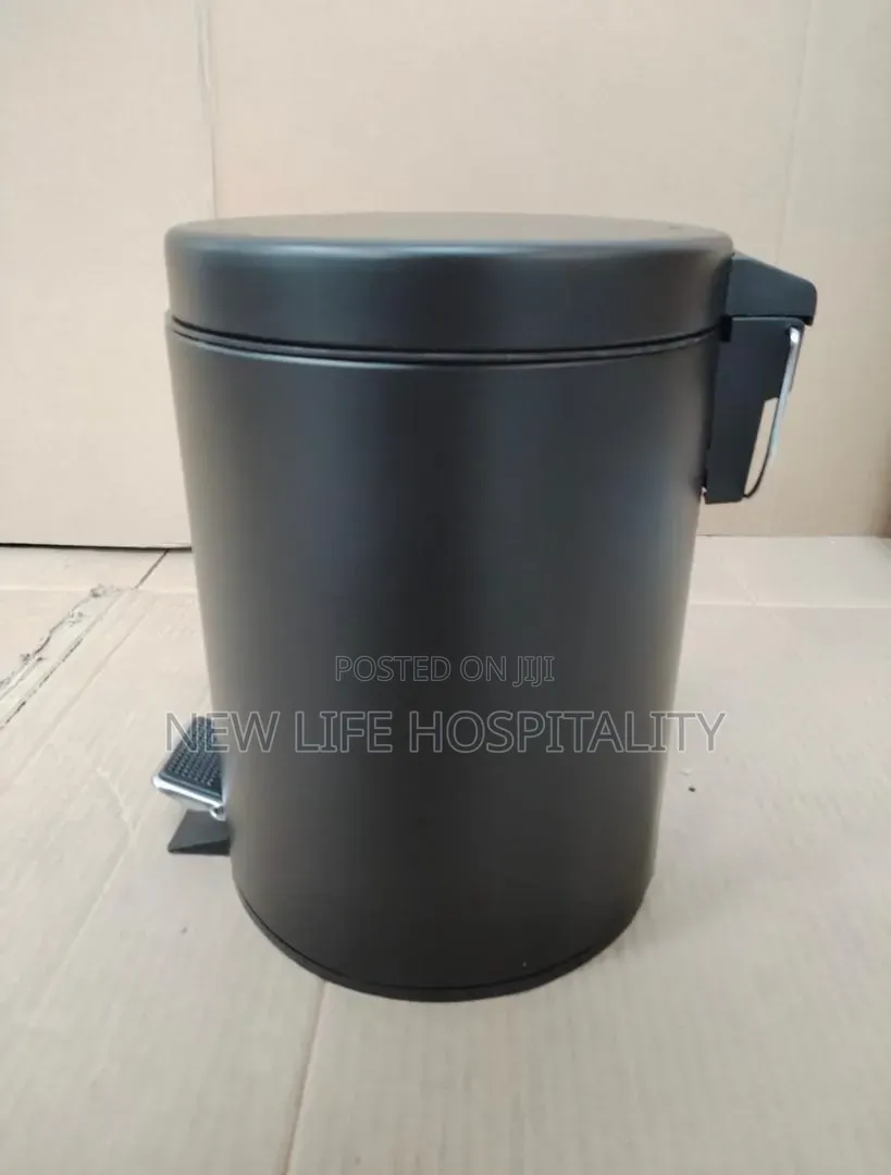 Matte Black Pedal Bin on Jiji