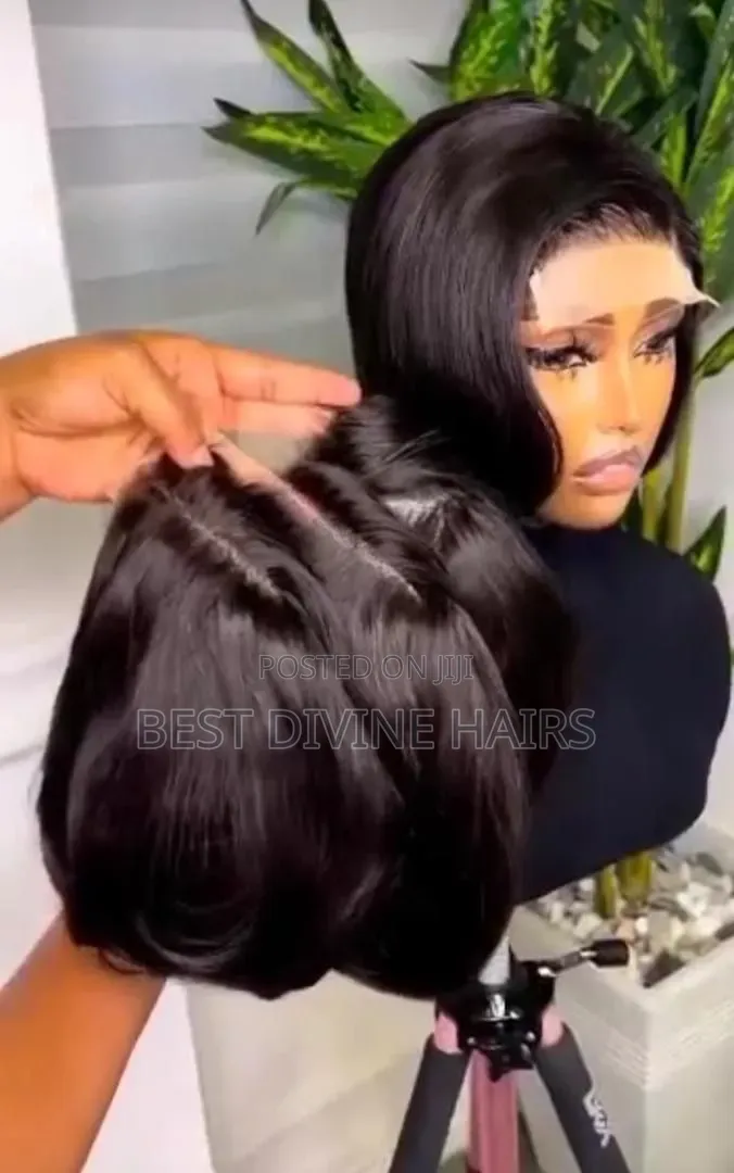 Full Closure Tiwa Wig in  Human Hair in Natural Colour 
