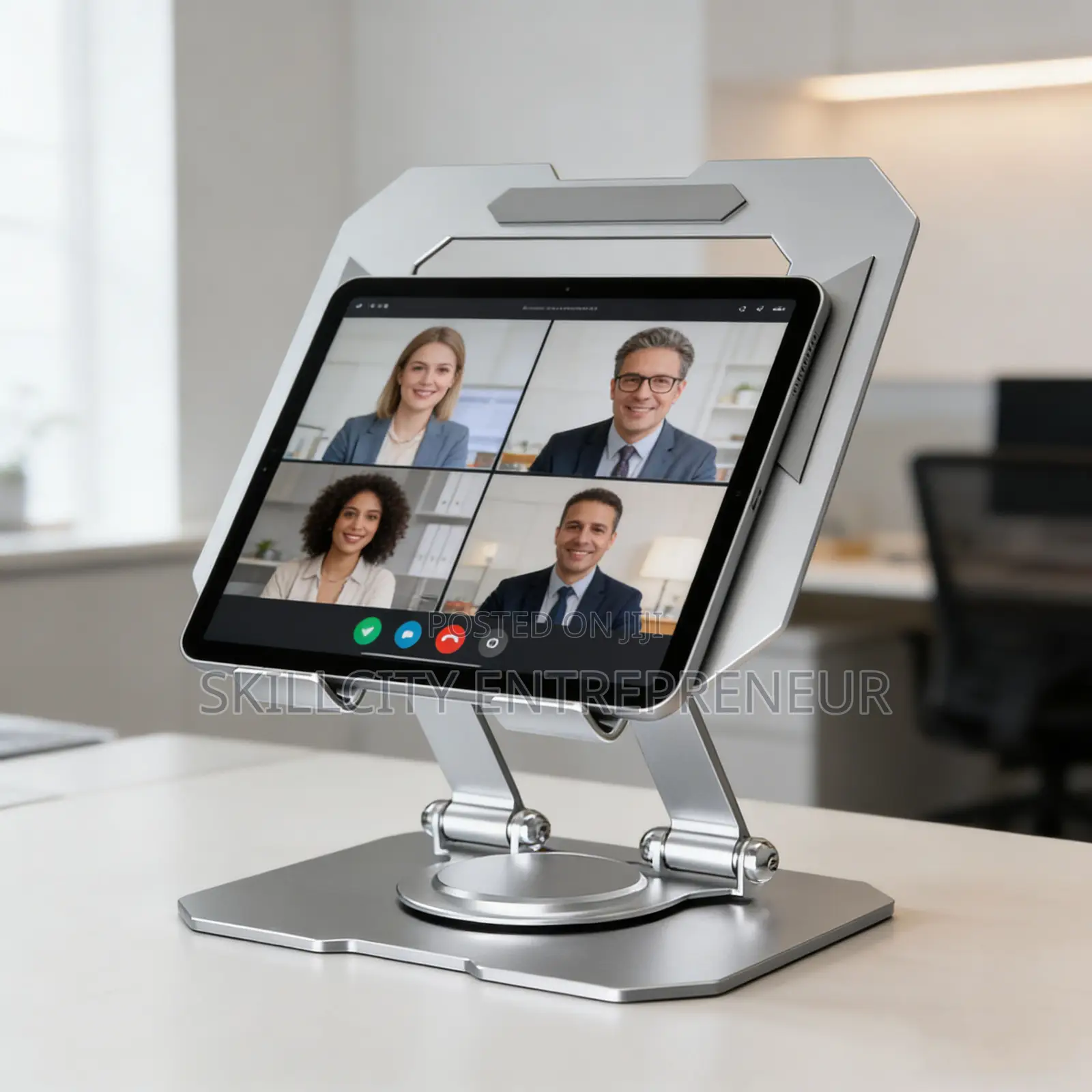 360° Rotating Foldable Metal Phone/Tablet Holder