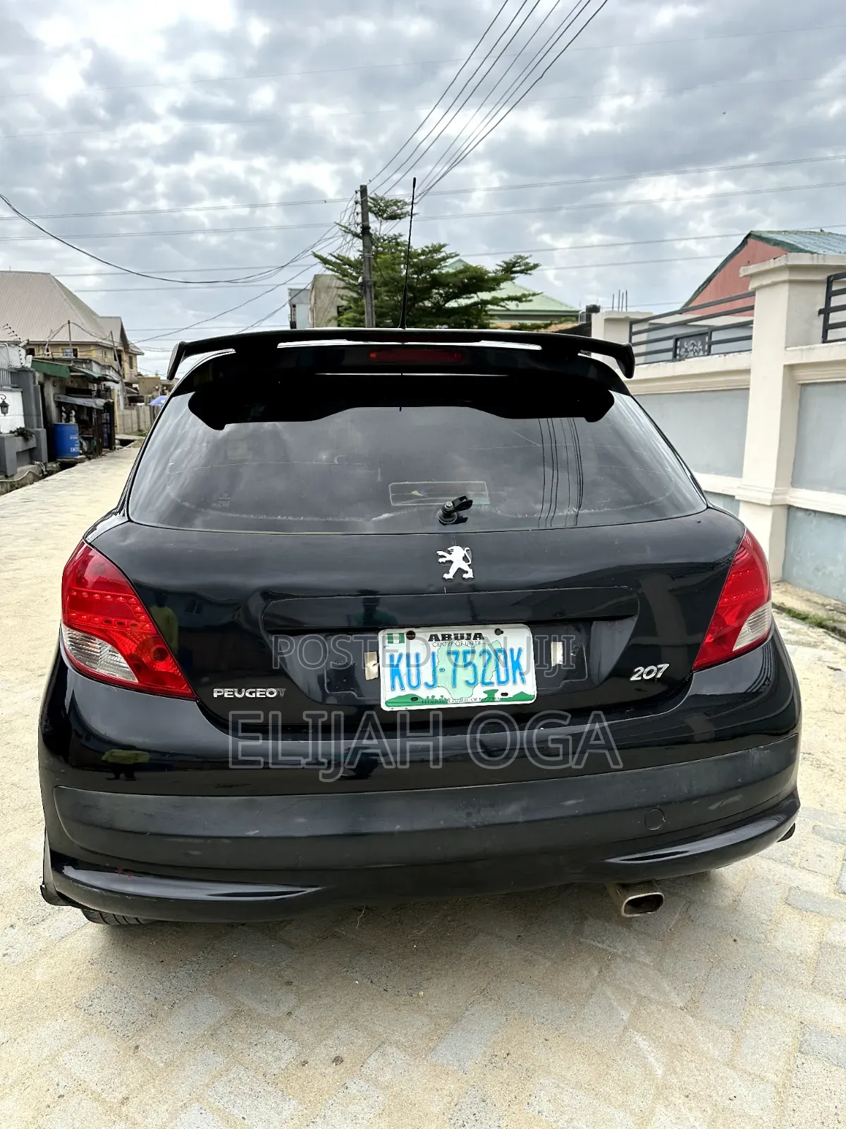 Peugeot 207 2014 Black