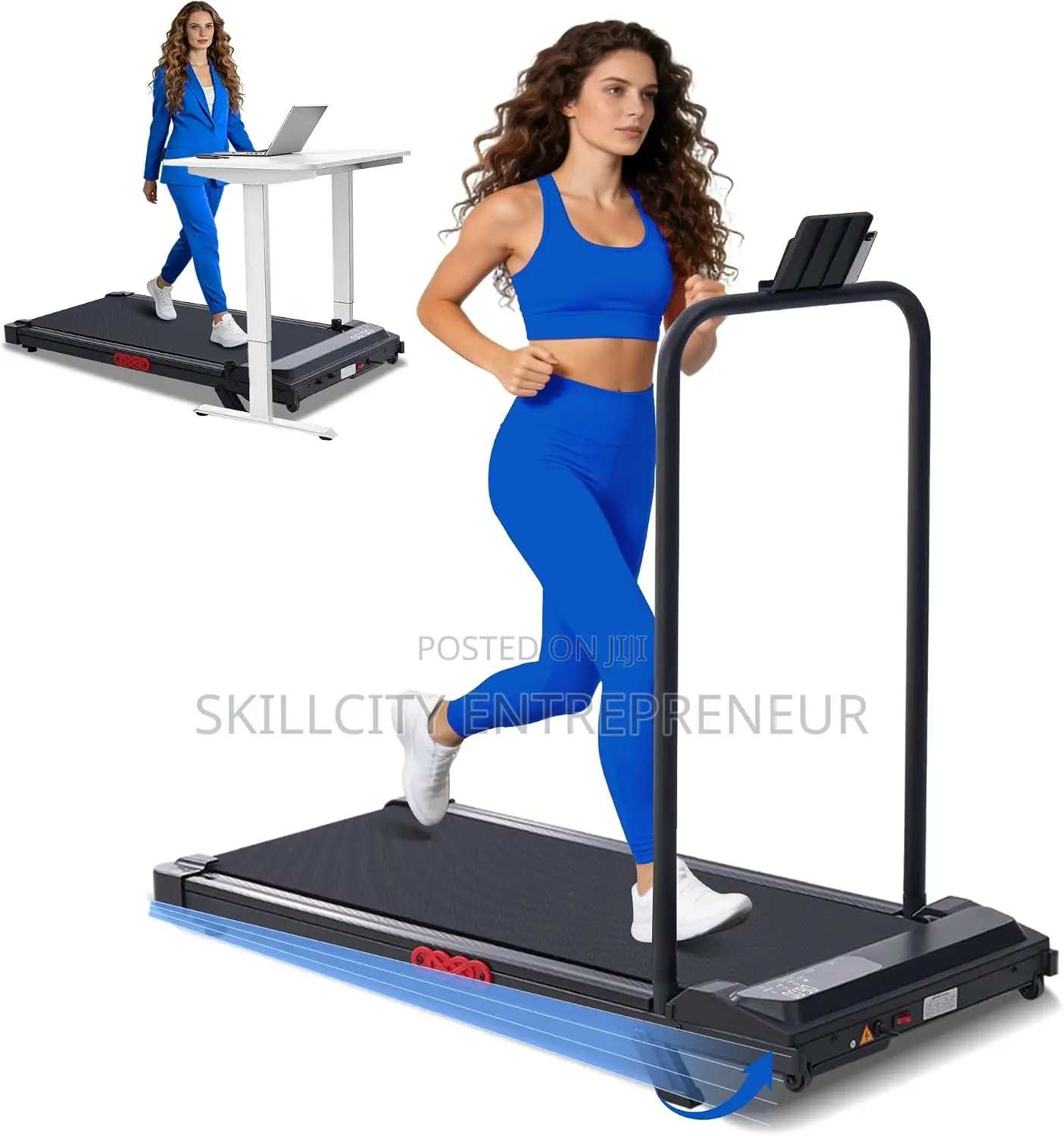 Standard 1.5 Horse Power Treadmill With Bluetooth Speaker