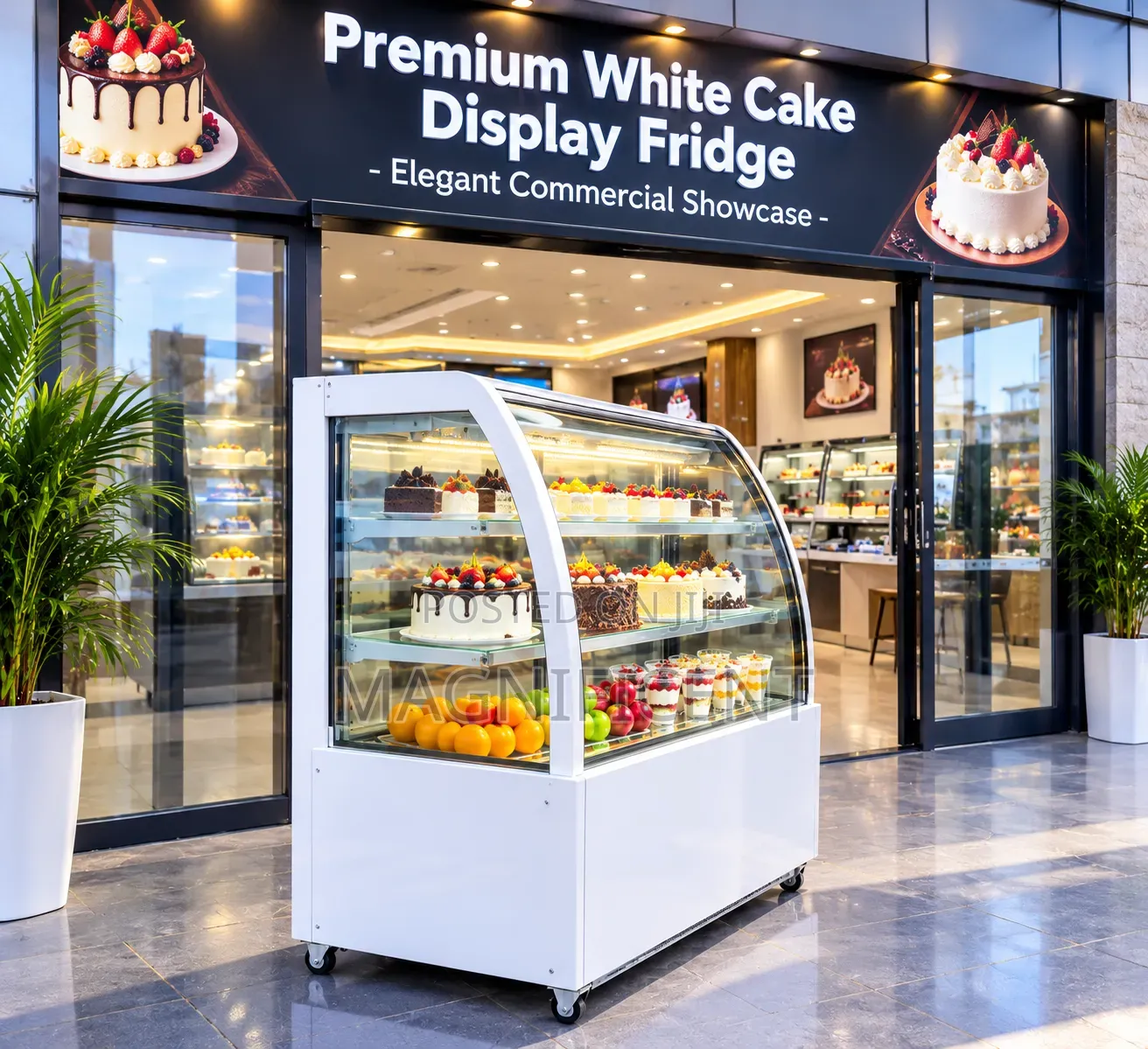 Modern Refrigerated Cake Display Units