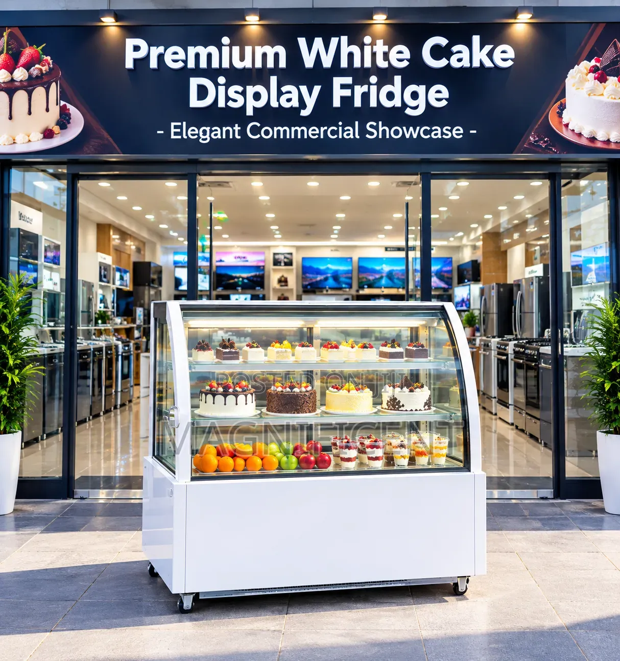 Modern Refrigerated Cake Display Units