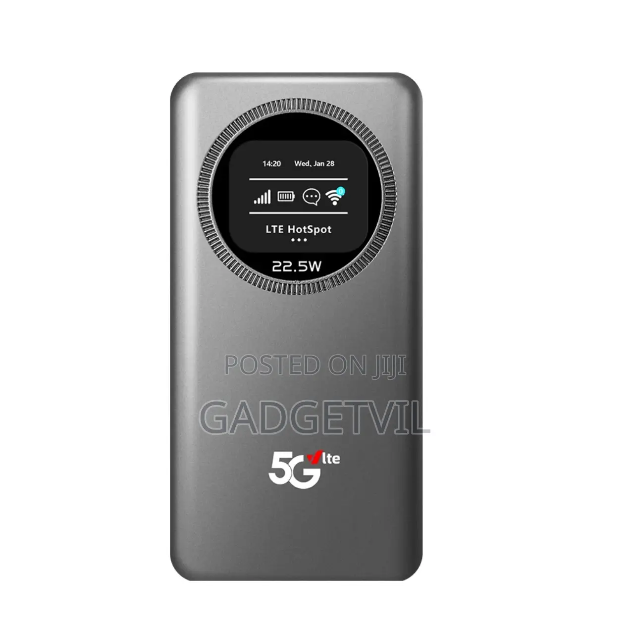 4G Wi-Fi 6 Dual Band 22.5W Power Bank 2.4GHz/5GHz Portable MiFi Router