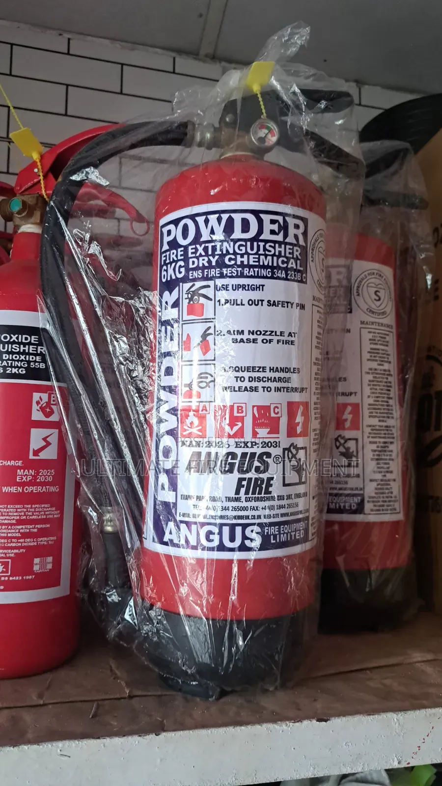 6kg Powder Fire Extinguisher