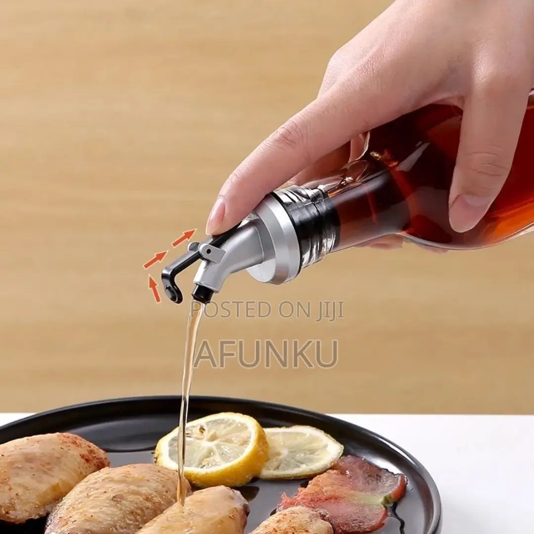 Glass Oil Vinegar Bottle Dispenser