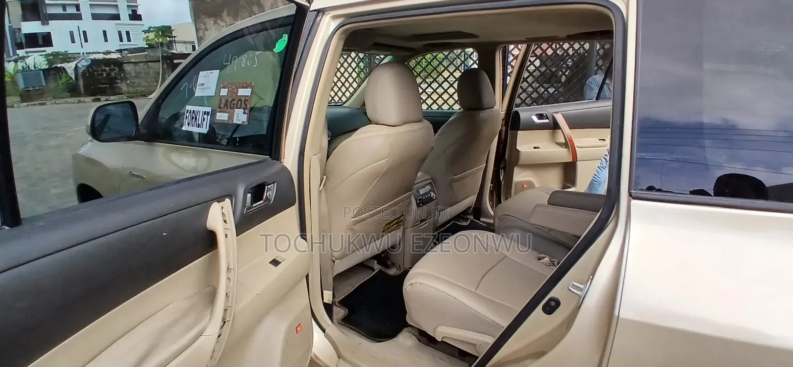 Toyota Highlander Limited 2008 Gold