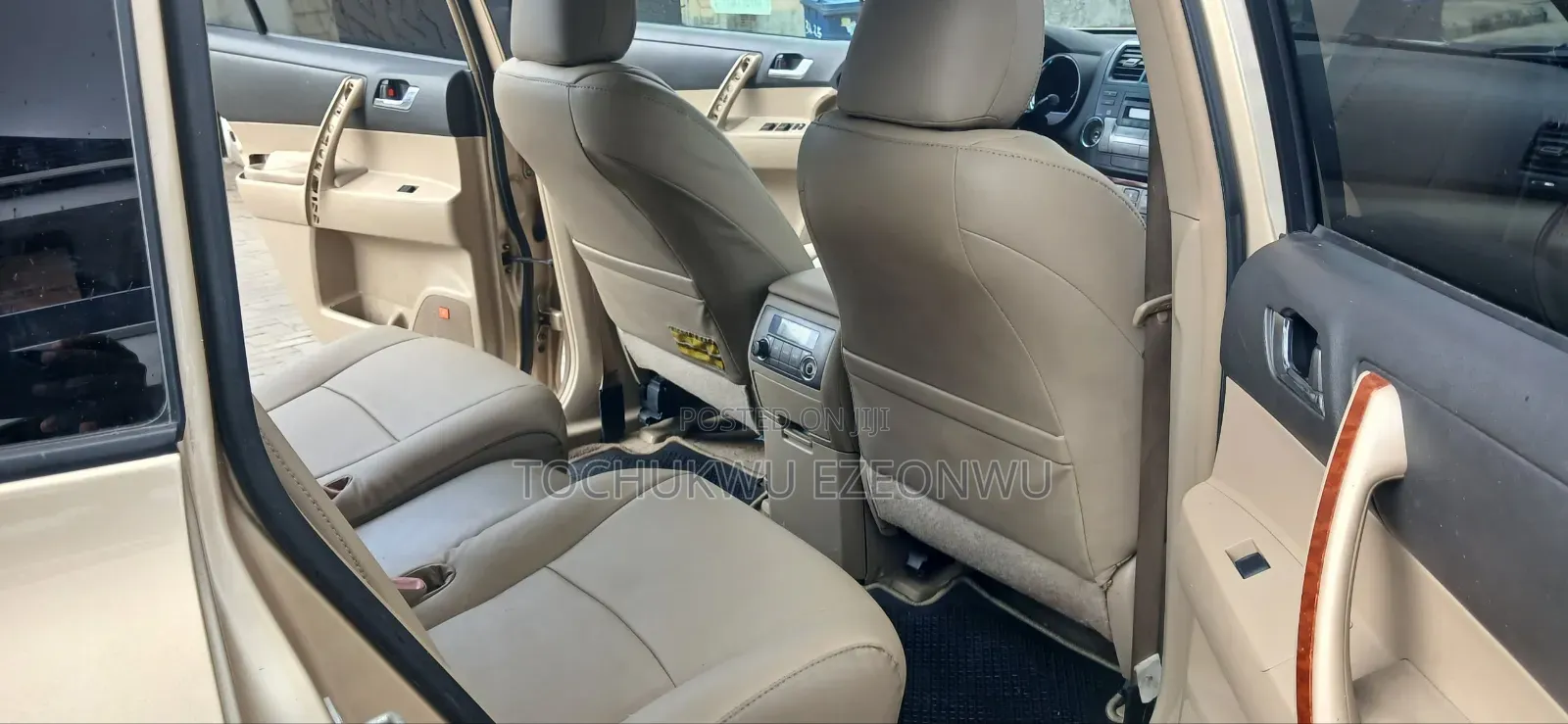 Toyota Highlander Limited 2008 Gold