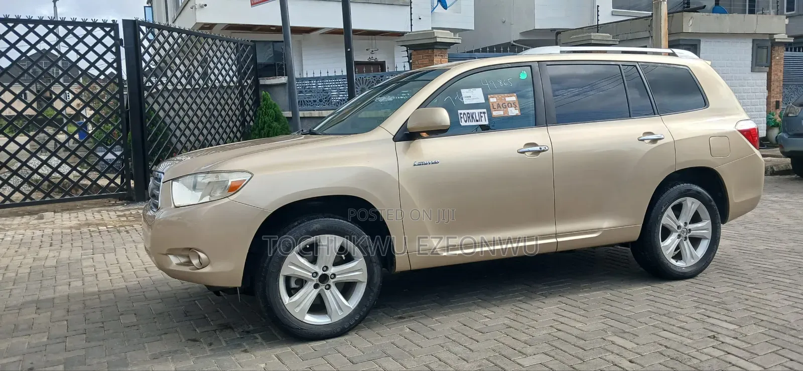 Toyota Highlander 2008 Gold