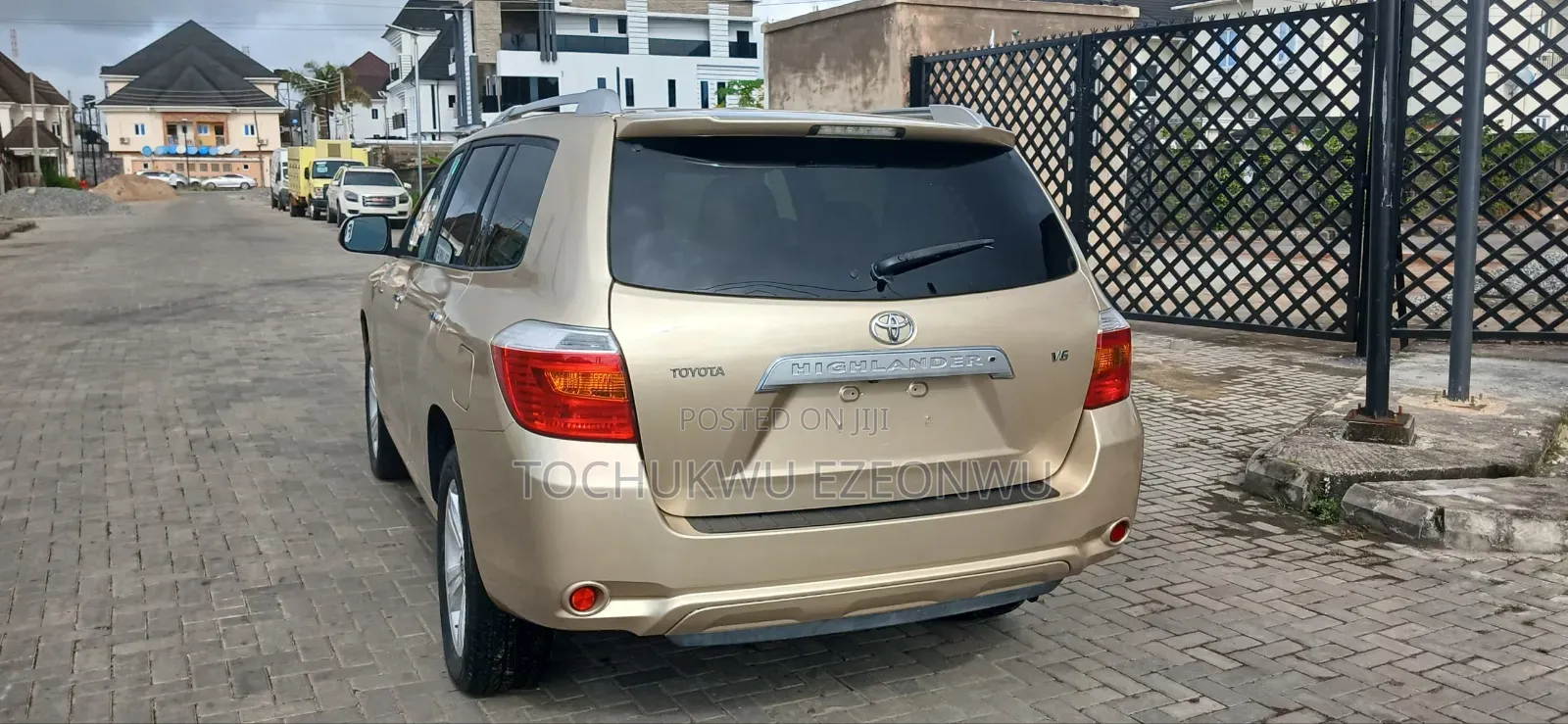 Toyota Highlander 2008 Gold