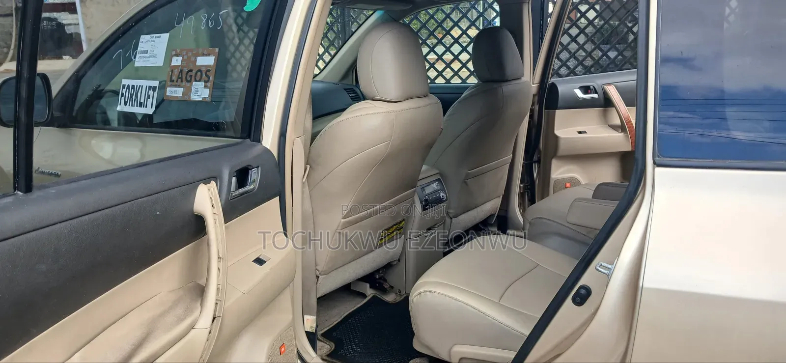 Toyota Highlander 2008 Gold