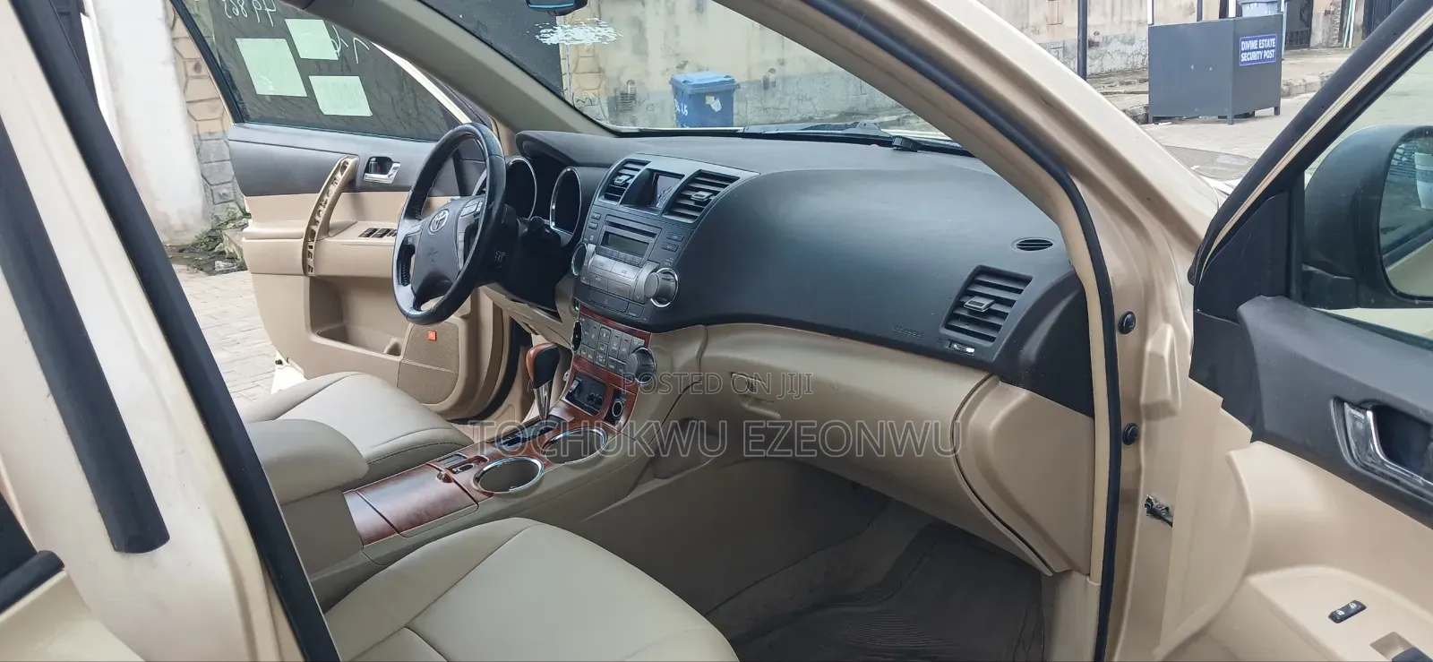 Toyota Highlander 2008 Gold