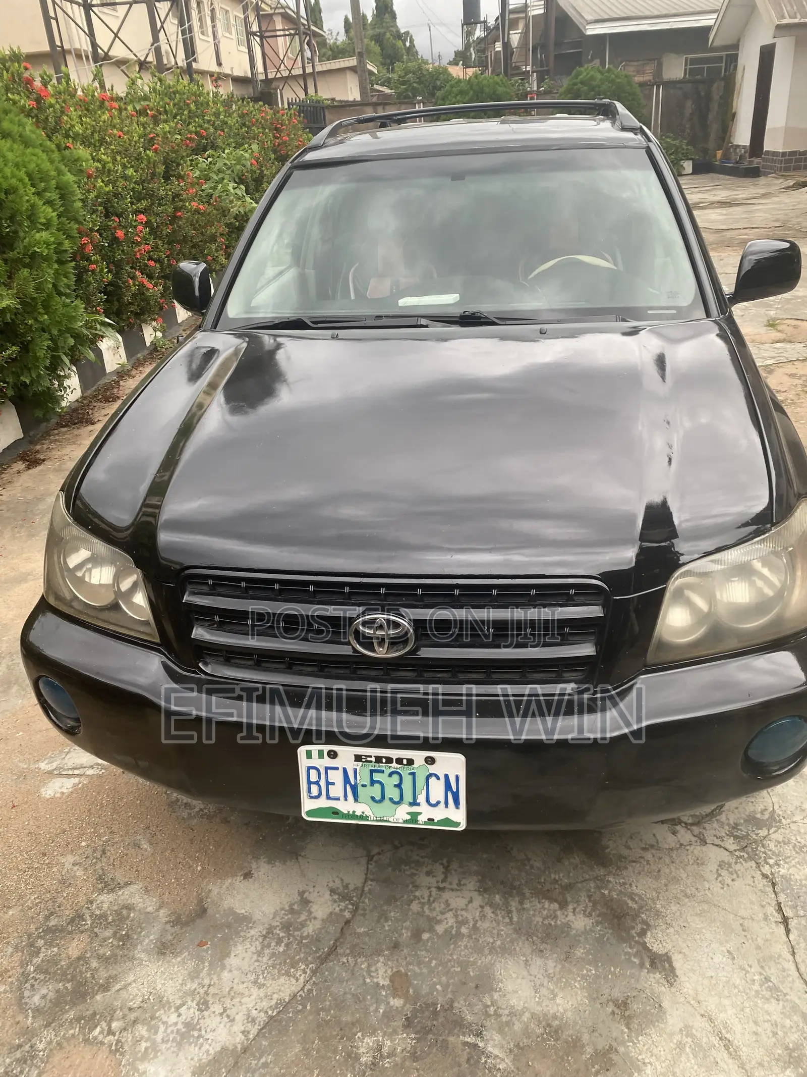 Toyota Highlander Base FWD 2003 Black