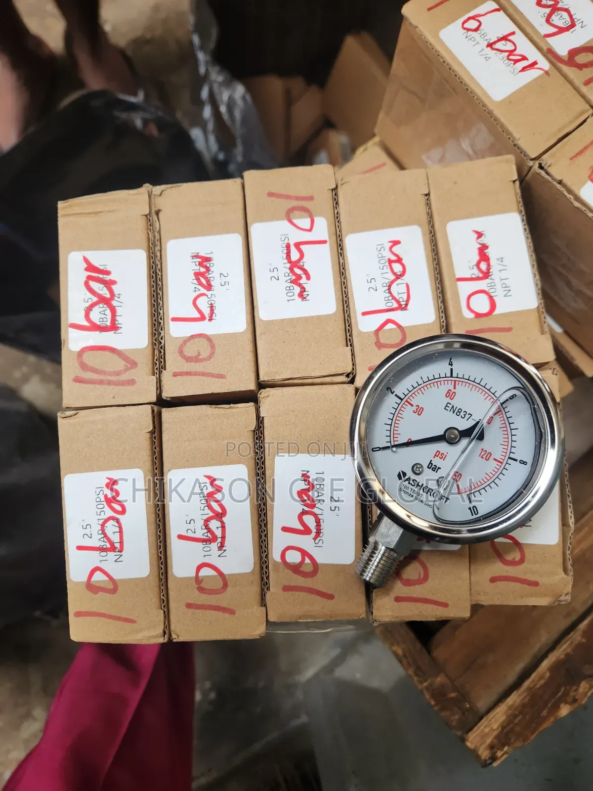 16 Bar Pressure Gauge