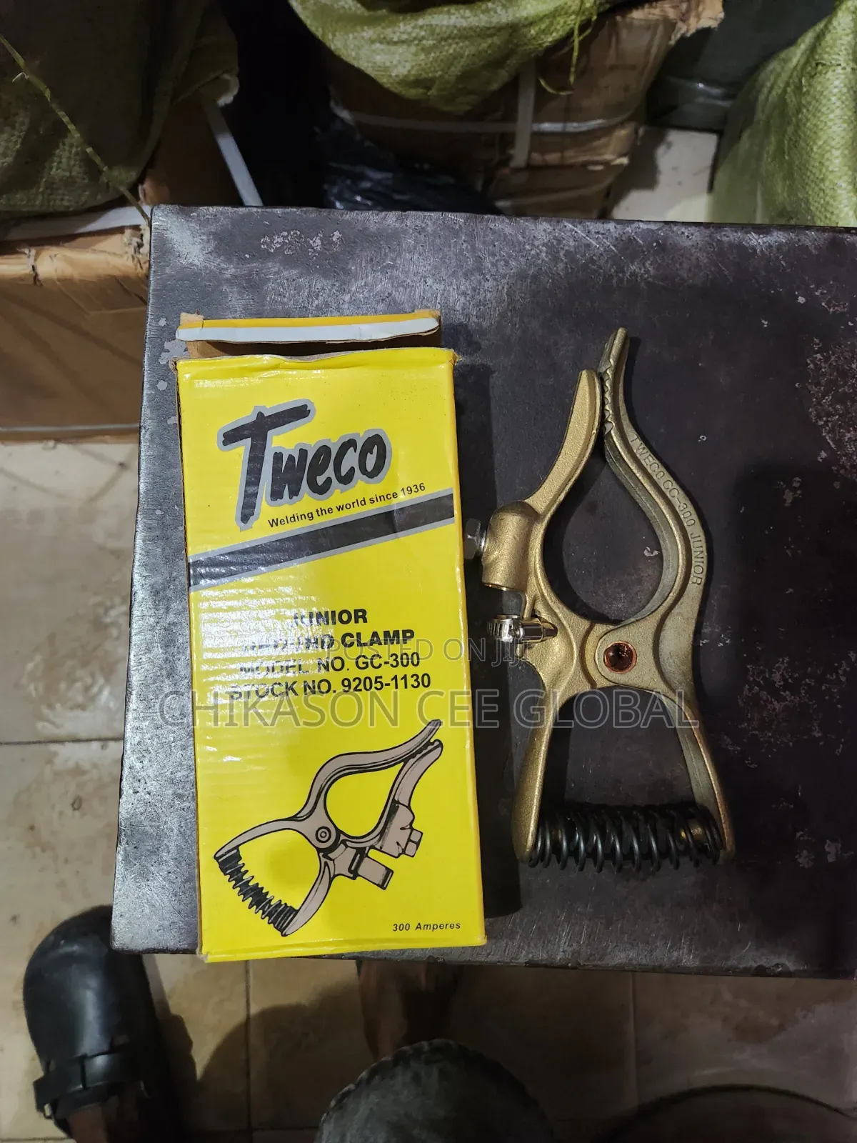 Tweco Brass Earth Welding Clamp