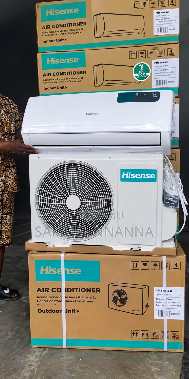 Brand New Hisense Air Conditioner With a 2 Year Garranty Low Voltage