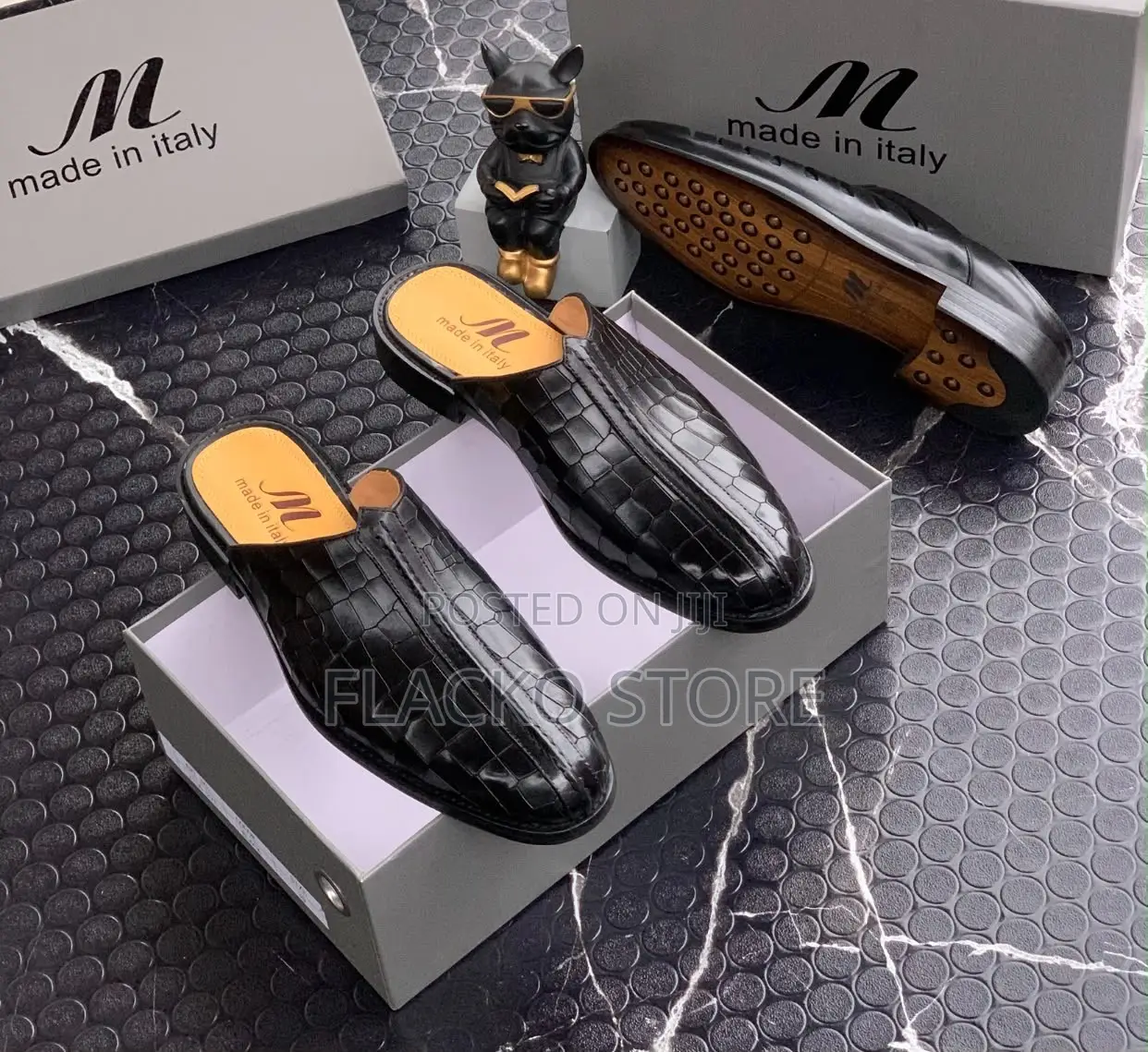 High Quality M Italian Half Shoes