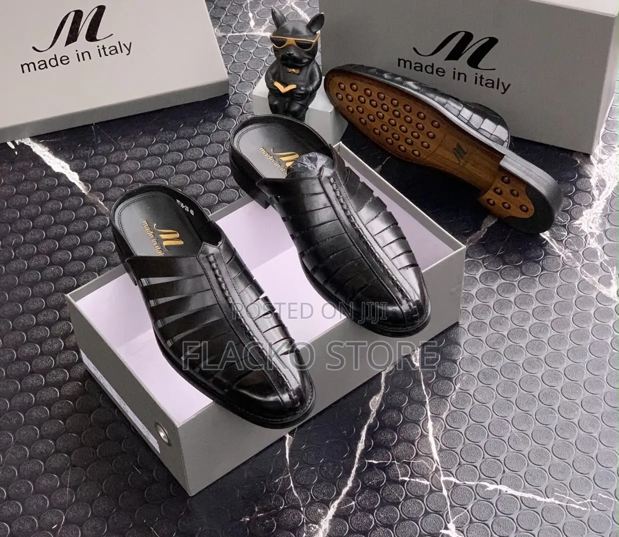 High Quality M Italian Half Shoes