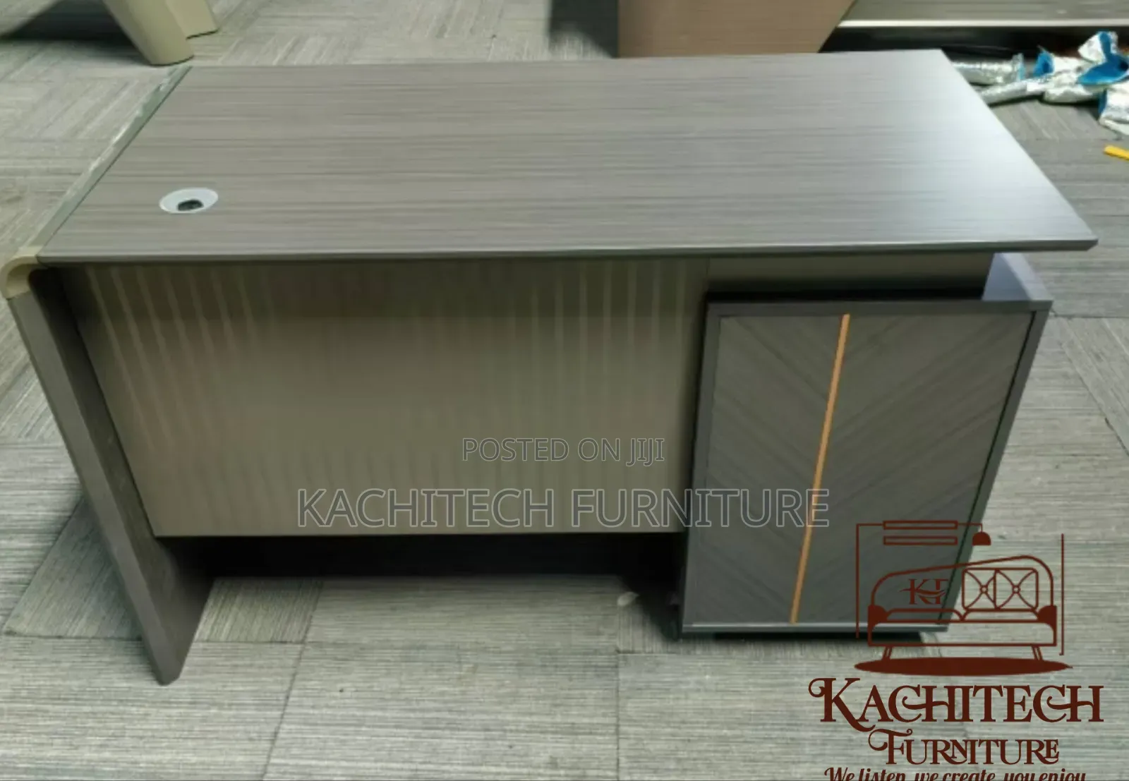 Grey Executive Table