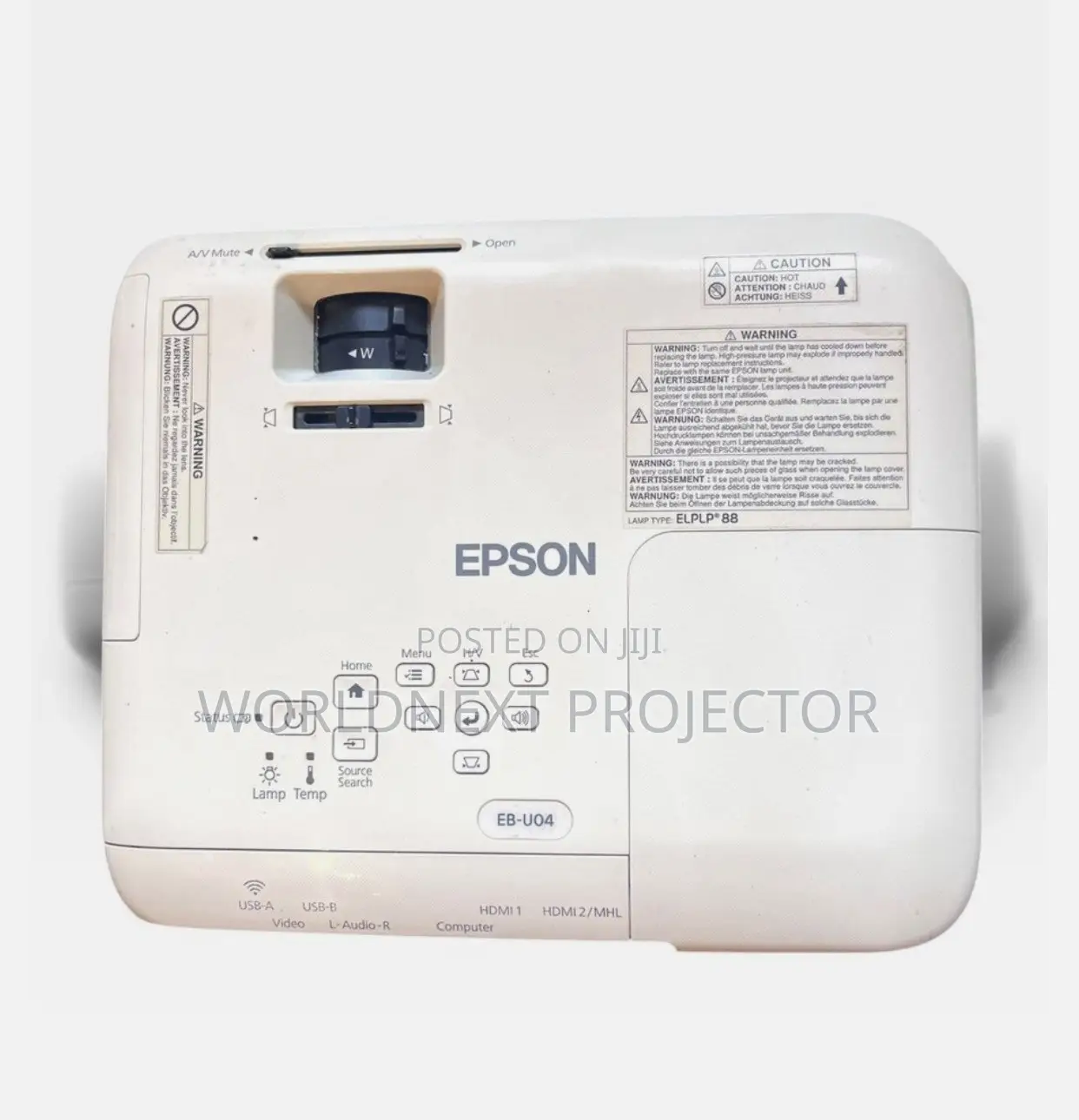 Epson EB-U04 WUXGA Projector Bright Full HD Presentation,Movies Gaming