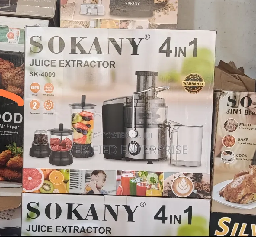 Sokany 4 in 1 Juicer and Blender