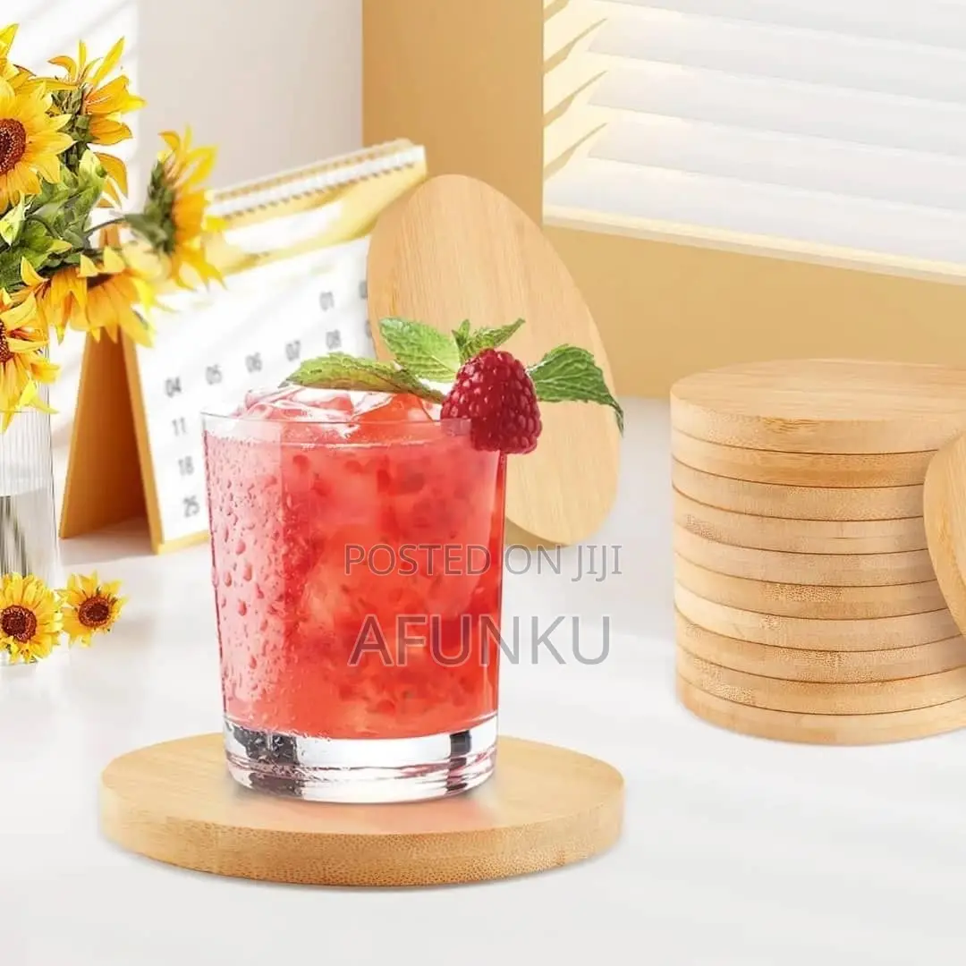 Bamboo Coasters 6pcs