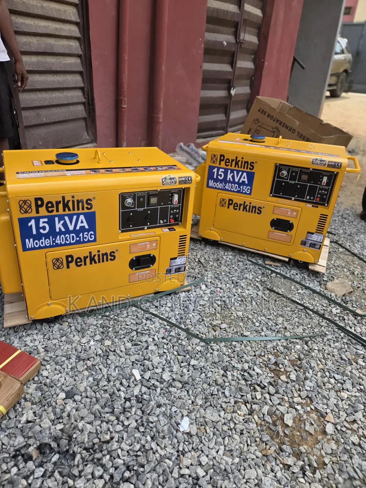 Perkins 15kva Diesel Soundproof Generator