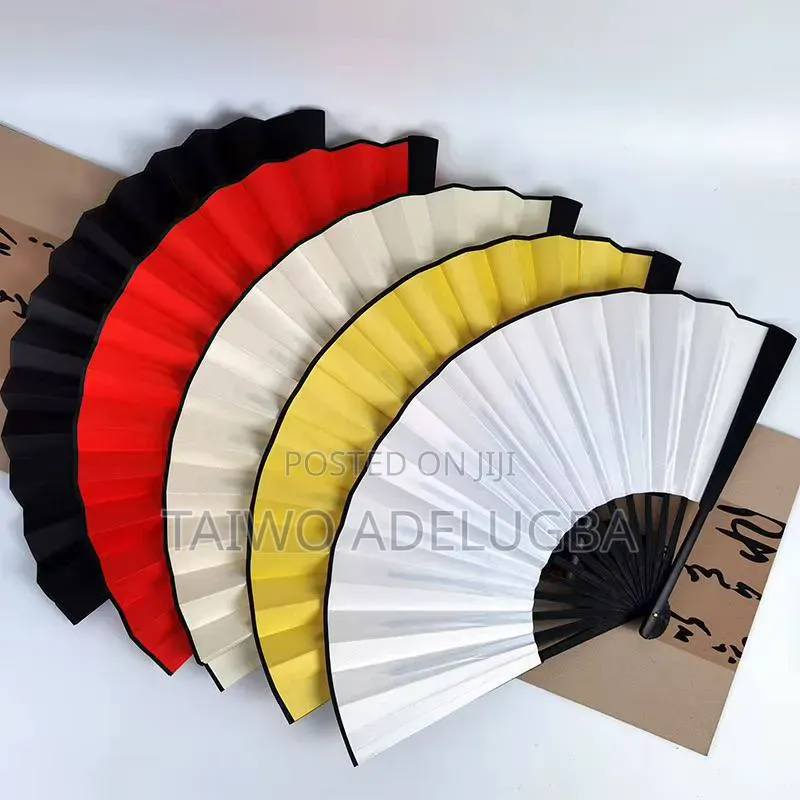Bamboo Foldable Hand Fan(per Dozen)