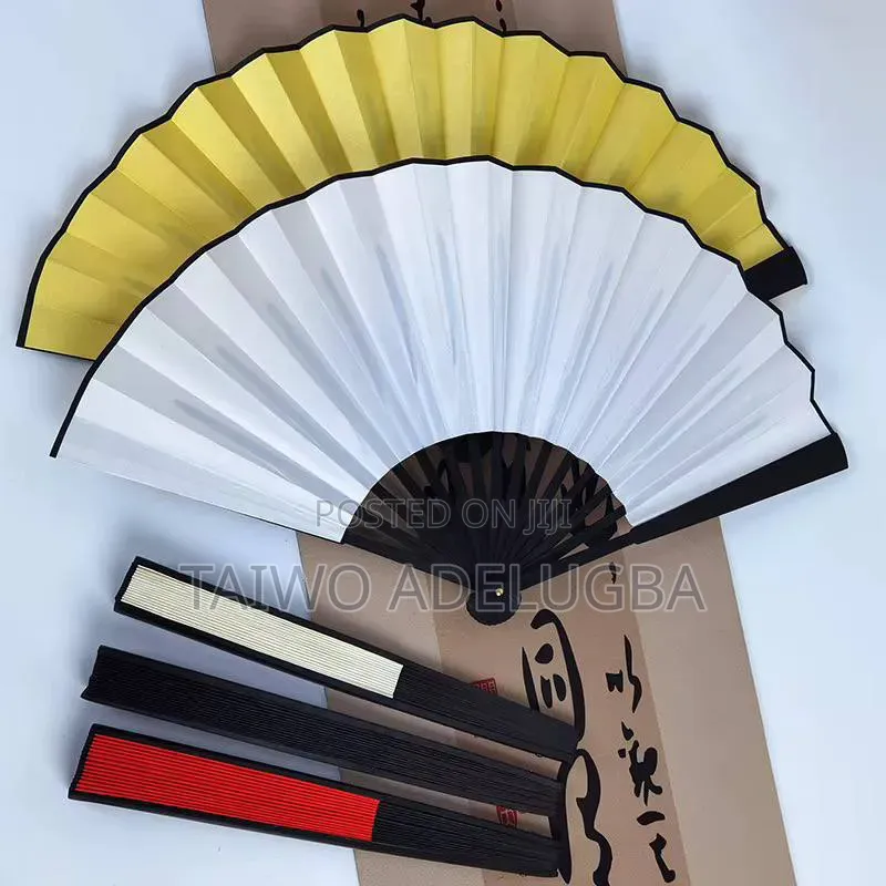 Bamboo Foldable Hand Fan(per Dozen)