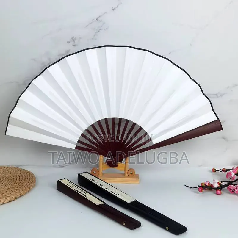Bamboo Foldable Hand Fan(per Dozen)